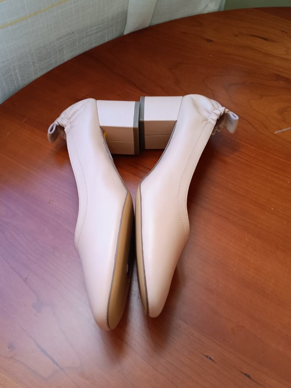 NWT Everlane The Day Heel Light Taupe Size 10 - Picture 4 of 9